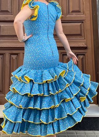 Traje de flamenca Talla 44-46