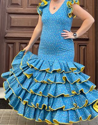 Traje de flamenca Talla 44-46