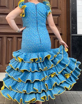 Traje de flamenca Talla 44-46