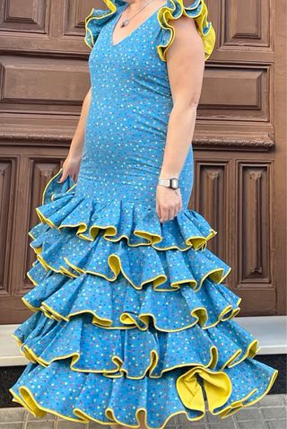 Traje de flamenca Talla 44-46