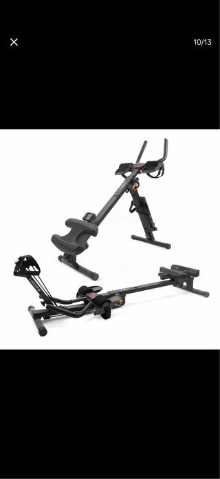 Máquina 3 en 1: Abdominales y Remo fitness Entrena