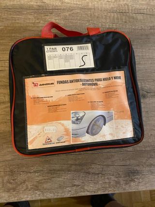 Fundas Cadenas Nieve Automóvil Danokar Talla S