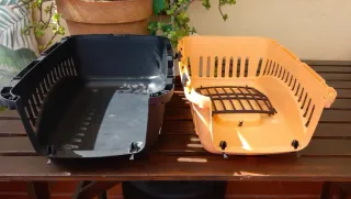 Transportín Gato o Perro Pequeño color salmón