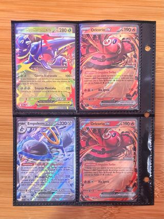 Lote Cartas Pokémon EX TCG