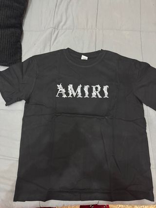 Camiseta Amiri Hombre Negra