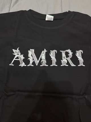 Camiseta Amiri Hombre Negra