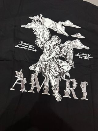 Camiseta Amiri Hombre Negra