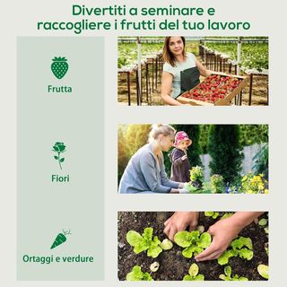 Invernadero de Jardín en PE y Acero con 4 Estacas, 2 Ventanas Laterales y Cubierta Superior Reforzada, 200X77X148-169Cm