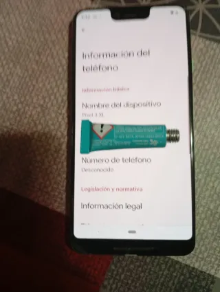 Google Pixel 3 XL blanco. Hoy solo 55€