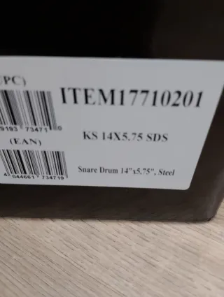 Caja de batería Sonor Kompressor Steel 14x5'75"