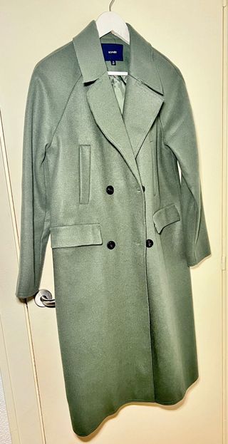 Abrigo largo verde KIABI
