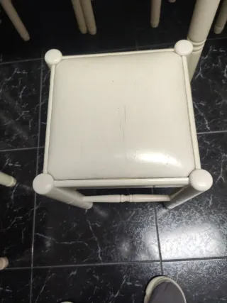 Mesa de cocina extensible con 6 sillas