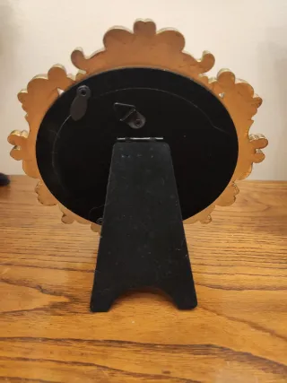 Marco Portafotos Estilo Barroco Dorado