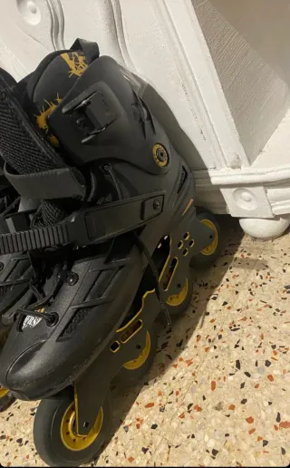 Patines en línea RFK Negros( talla 40 )