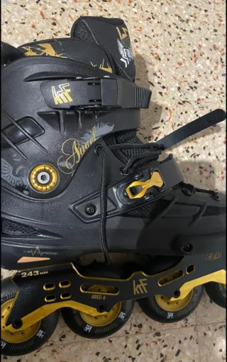 Patines en línea RFK Negros( talla 40 )