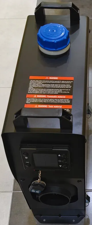 Calentador diesel de Capacidad 5 litros.8000vatios