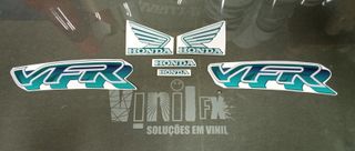 Autocolantes para VFR 750 1995 - Verde
