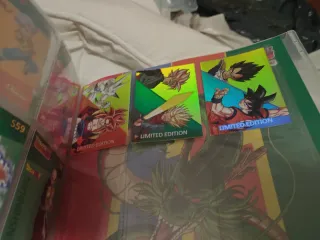 Cromos Dragon Ball Colección Universal limited x3