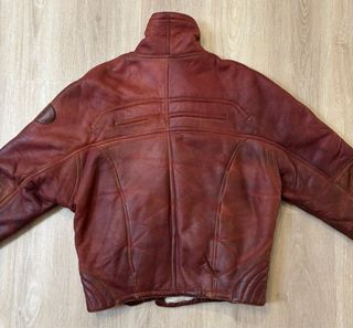 Giacca Montone Shearling Vera Pelle Vintage