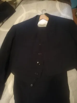 Traje campero azul marino