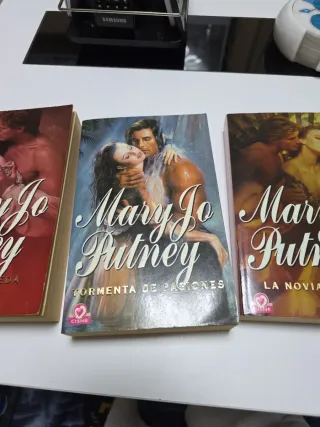 Novelas románticas de la autora Mary jo putney