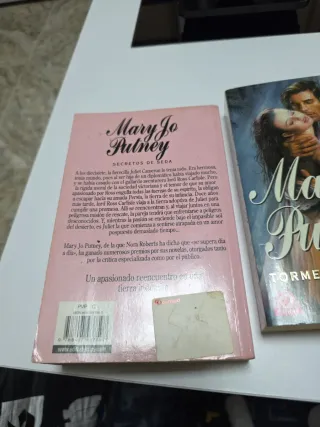 Novelas románticas de la autora Mary jo putney