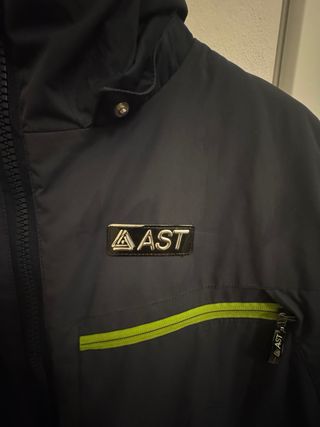 Giacca a vento sci tecnica AST blu