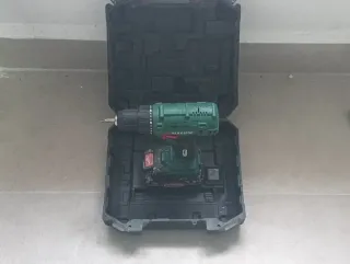 Taladro Atornillador Parkside con maletín