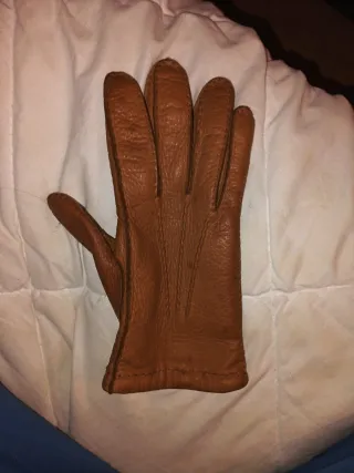 Guantes AMALIA D LUNA Mujer Talla 8 Marrón