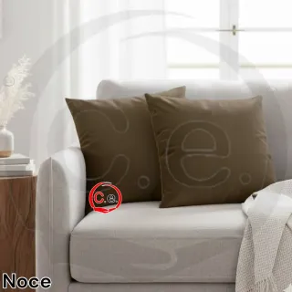 Cuscino arredo in velluto grigio