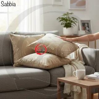 Cuscini Arredo Ottanio Blu e Oro