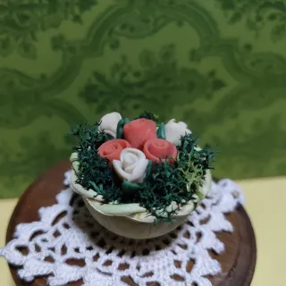 Vaso Fiori miniatura per casa bambole