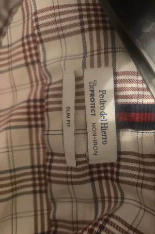 Camisa de cuadros para hombre