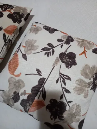 Coppia Cuscini Arredo Floreali