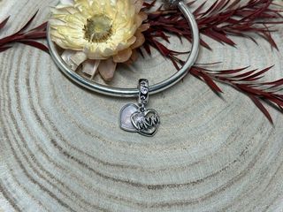 Charm Corazon Mom Nacar