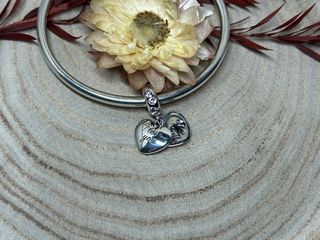 Charm Corazon Mom Nacar