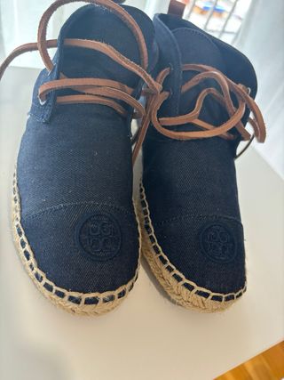 Alpargatas Tory Burch Azul