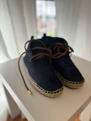 Alpargatas Tory Burch Azul