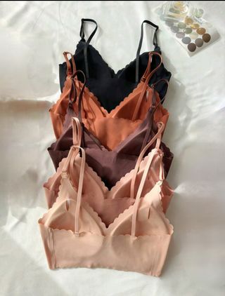 5 sujetadores sin aros, ni costuras. A estrenar.