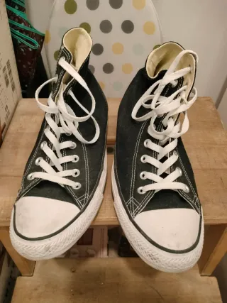 Converse Negras hombre Talla 38