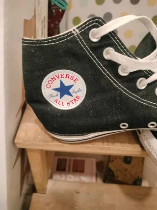 Converse Negras hombre Talla 38