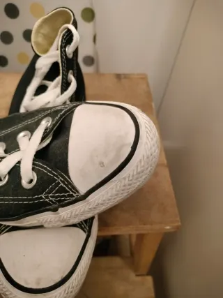 Converse Negras hombre Talla 38