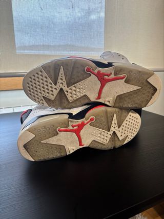 Nike Air Jordan Retro 6 Blancas