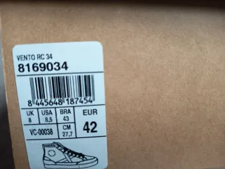 Zapatillas Munich Piel Talla 42 Azul unisex