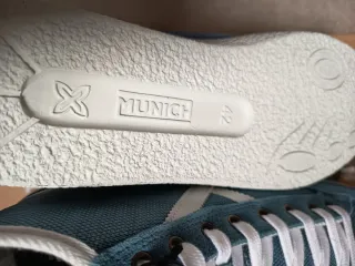 Zapatillas Munich Piel Talla 42 Azul unisex