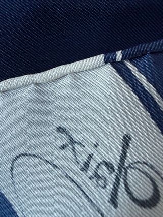 Foulard vintage Jean Paix in seta