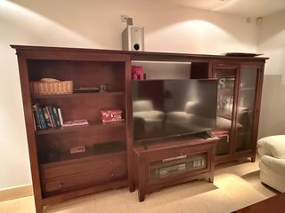 Mueble de salón y librería