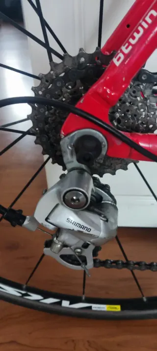 Bicicleta Carretera Talla 57 Roja