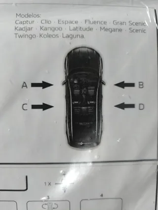 Alfombrillas Renault 4 Piezas