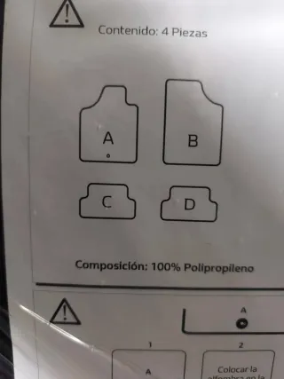 Alfombrillas Renault 4 Piezas